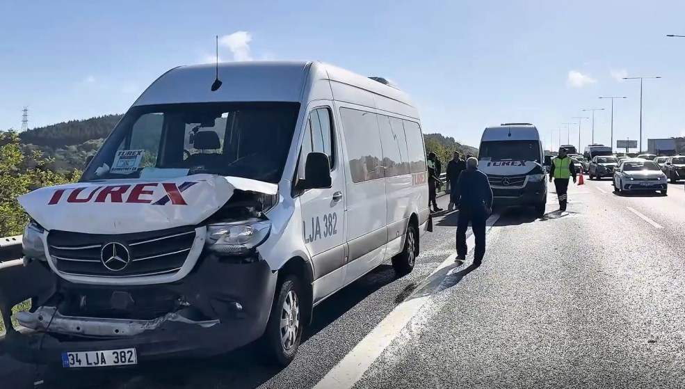 Kuzey Marmara Otoyolu'nda zincirleme trafik kazası