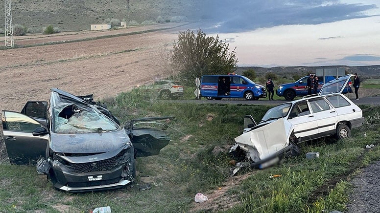 Nevşehir'de kaza: 1 ölü, 3 yaralı