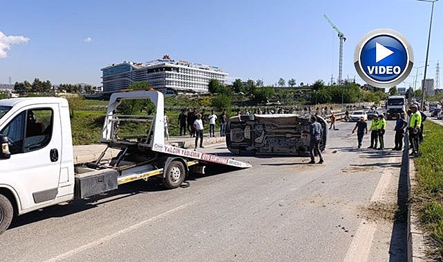 Zincirleme trafik kazası! 2 kişi yaralı