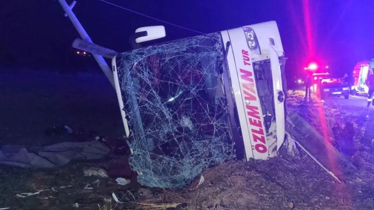 Van'da kaza: 28 kişi yaralandı!