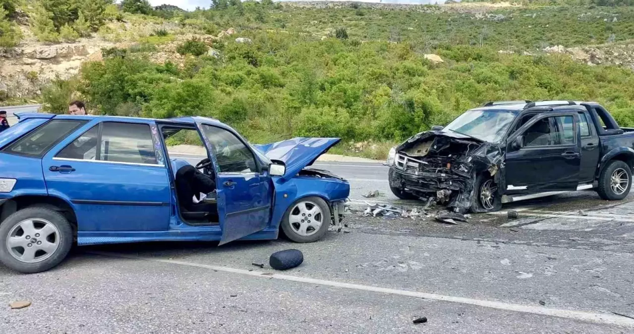 Antalya'da Kaza: Bir Ölü, İki Yaralı