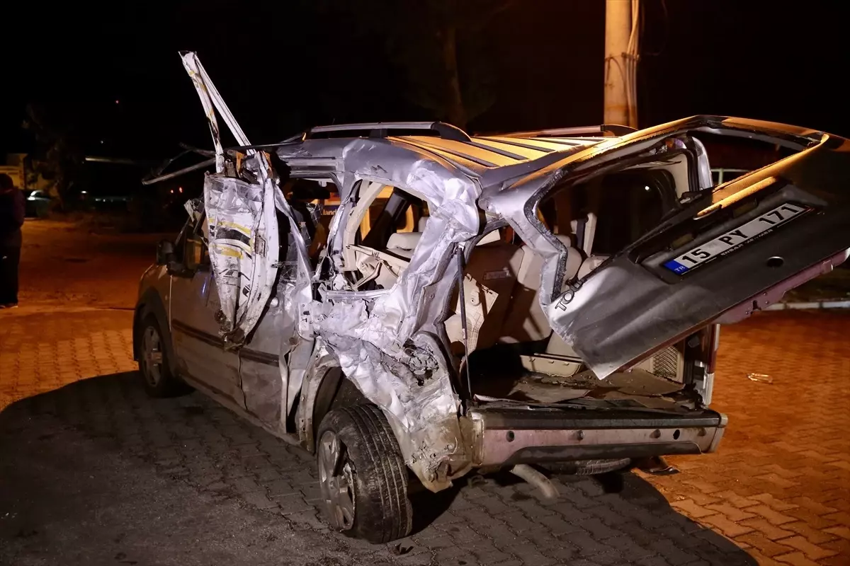Muğla'da Kaza Sonucu 2 Kişi Yaralandı