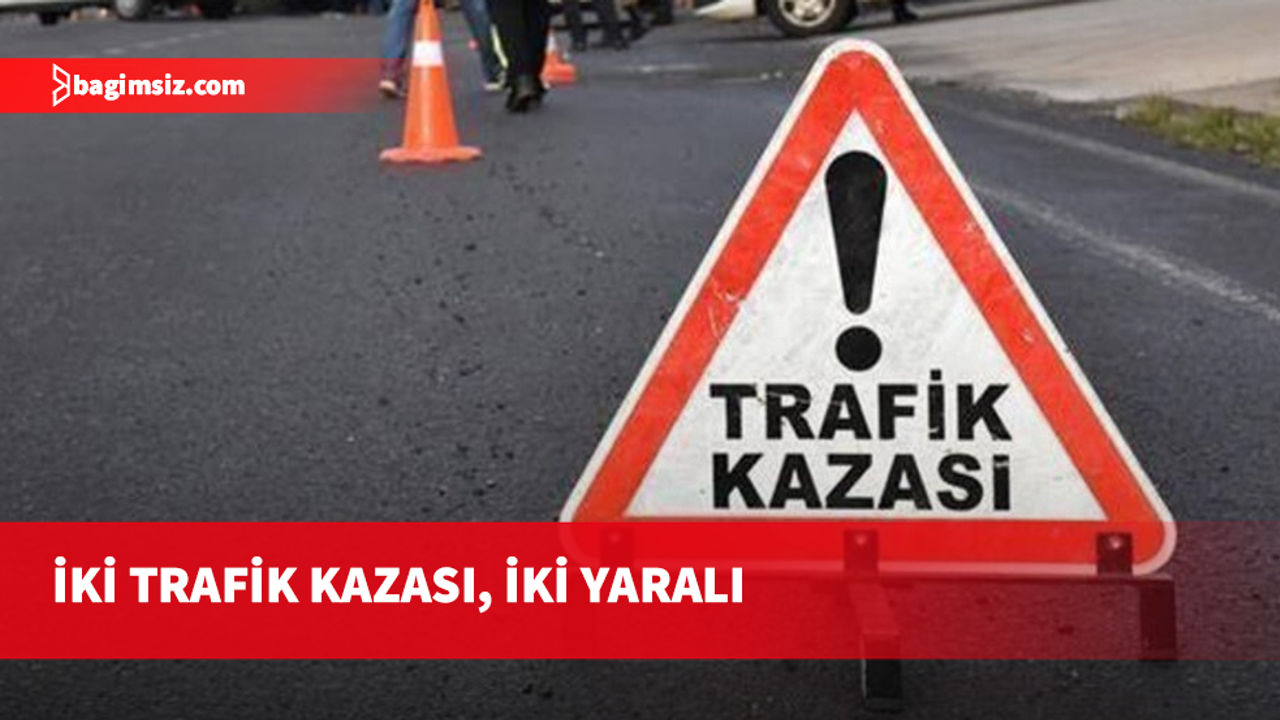 Güzelyurt-Lefke yolu iki trafik kazasına sahne oldu...