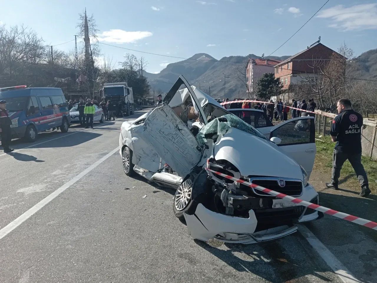 Giresun'da trafik kazası istatistikleri duyuruldu.