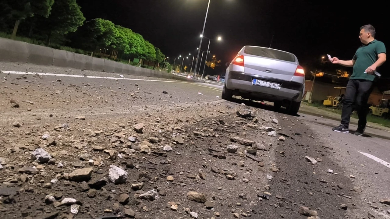Erzurum'da kaza meydana geldi, 1 kişi yaralandı.