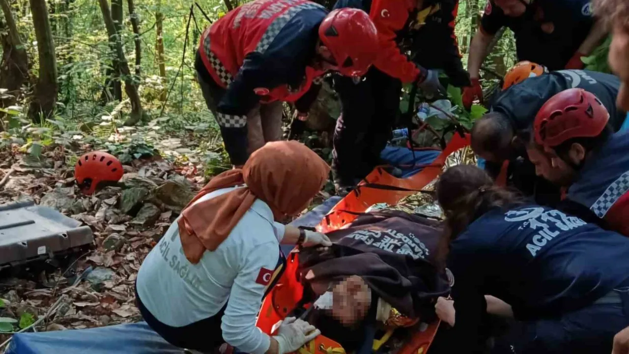Sapanca’da UTV kazası: Sürücü ve eşi yaralandı