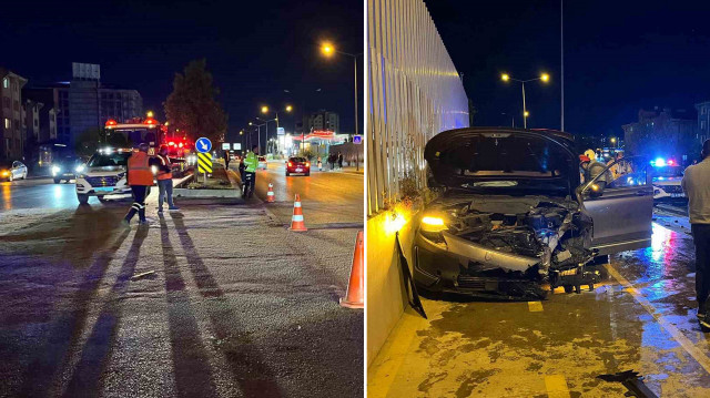 İstanbul haberleri: Başakşehir'de trafik kazası