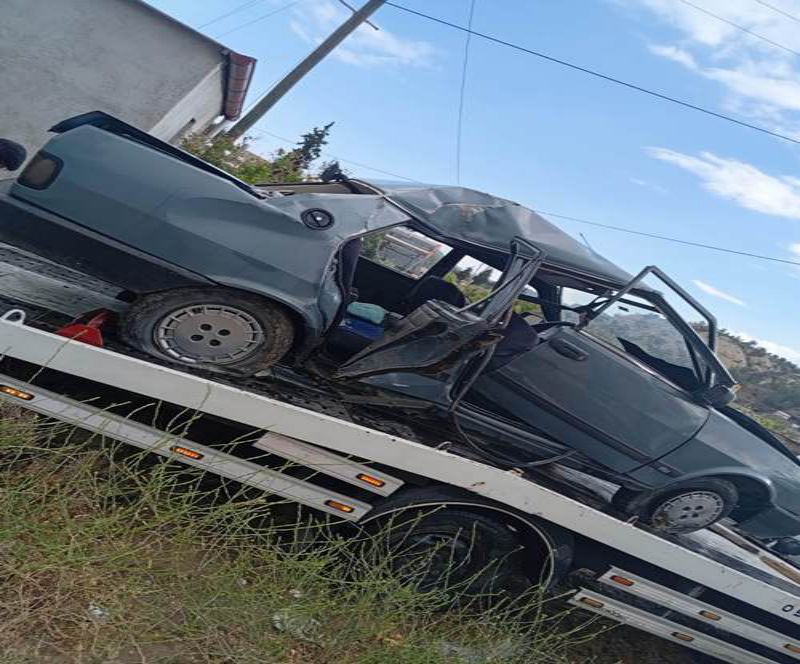 MUT’TA TRAFİK KAZASI: 5 YARALI