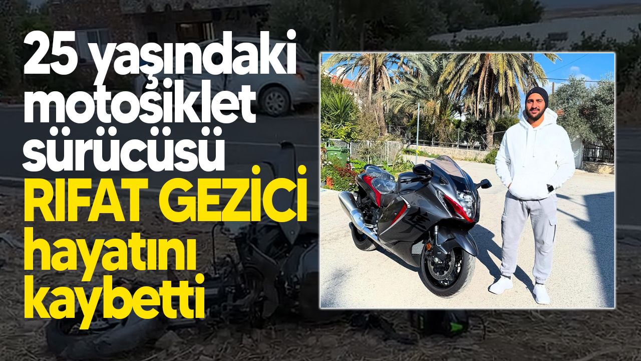 Pınarbaşı'nda feci kaza: Motosiklet sürücüsü hayatını kaybetti