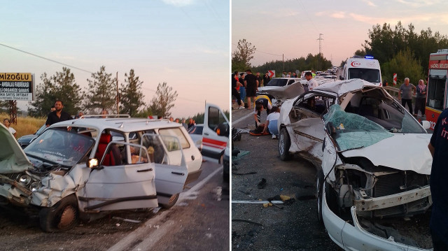 Osmaniye haberleri: Kadirli'de ölümlü zincirleme trafik kazası