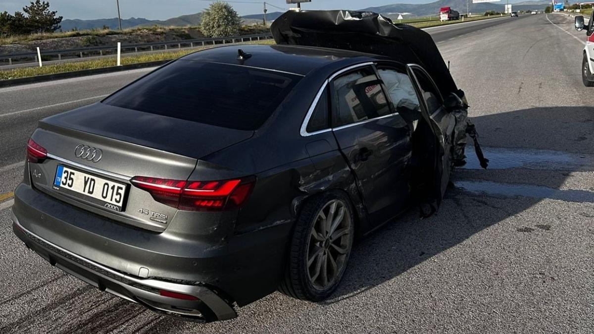 AK Partili eski milletvekili trafik kazası geçirdi