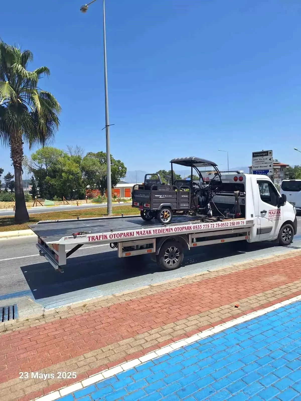 Manavgat'ta Bisiklet Kazası: 2 Yaralı
