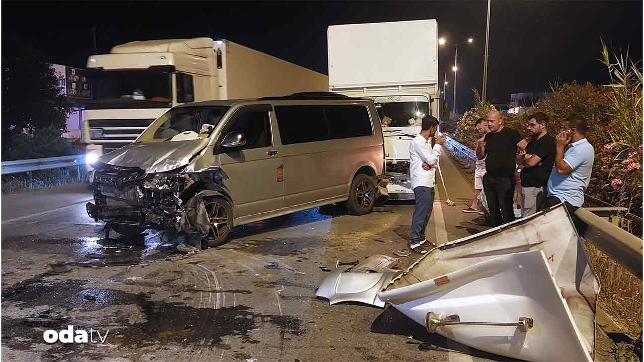 Antalya'da zincirleme kaza