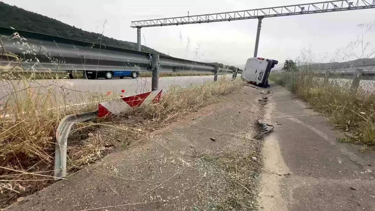 Amasya'da Trafik Kazası: İki Yaralı
