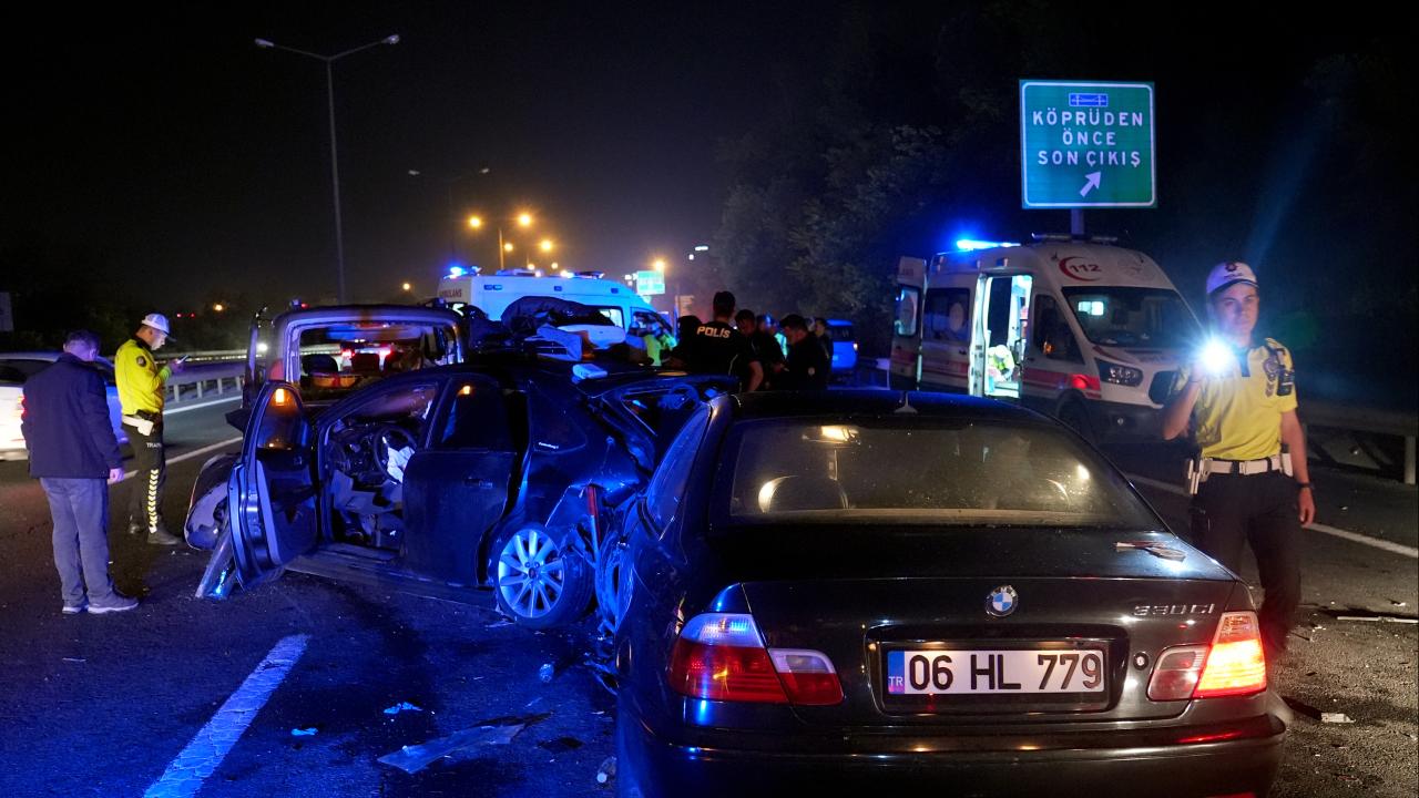 Beykoz'da Zincirleme Trafik Kazası: 7 Yaralı