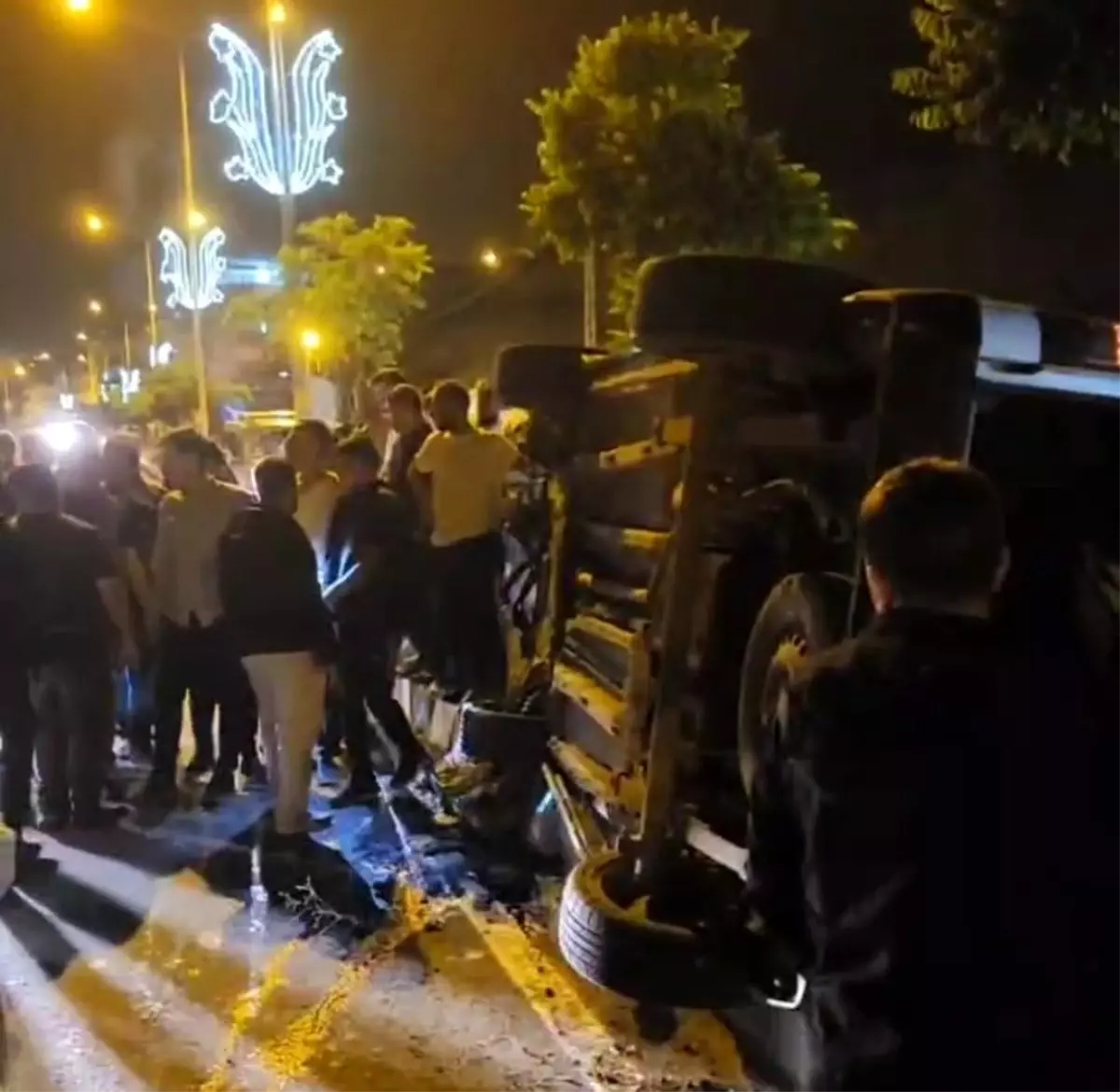 Hakkari'de kaza: Sürücü yaralandı.