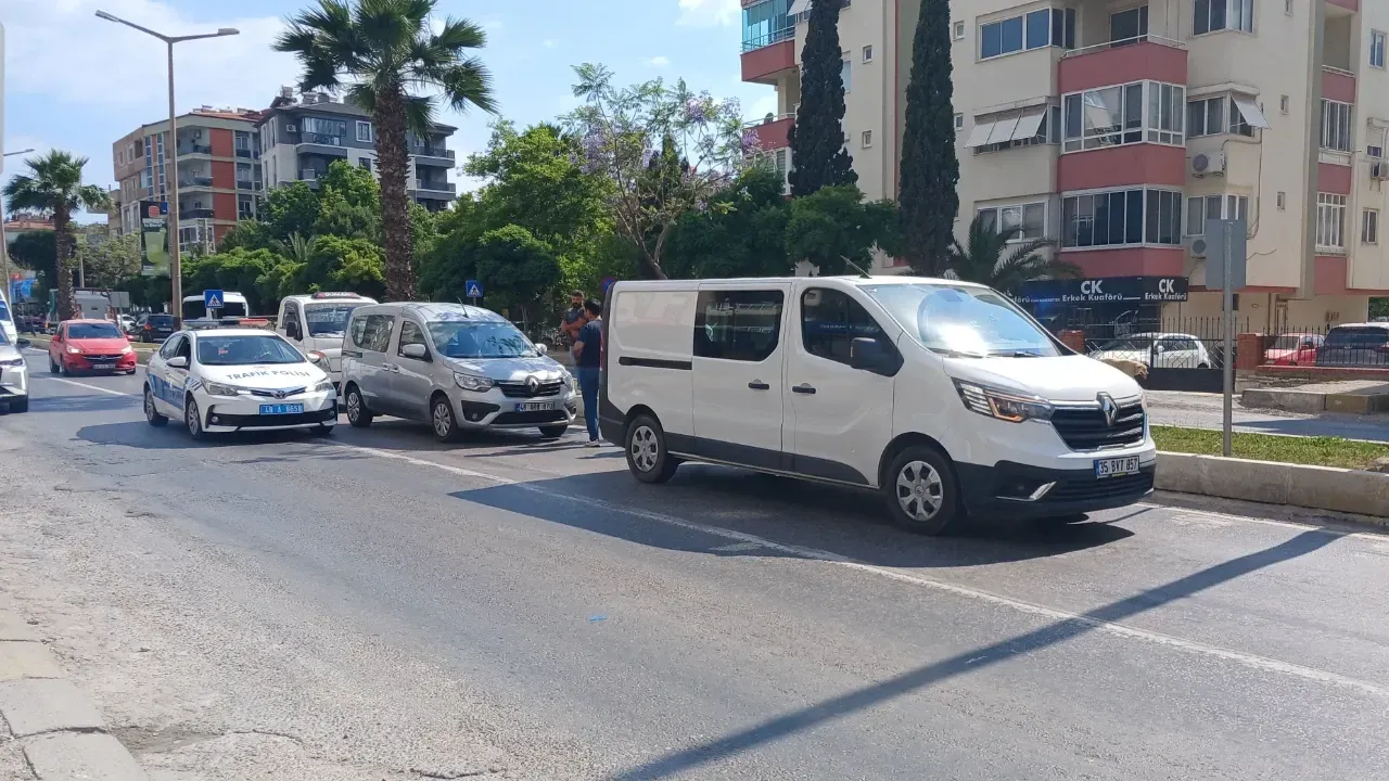 Milas'ta Trafik Kazası Zinciri