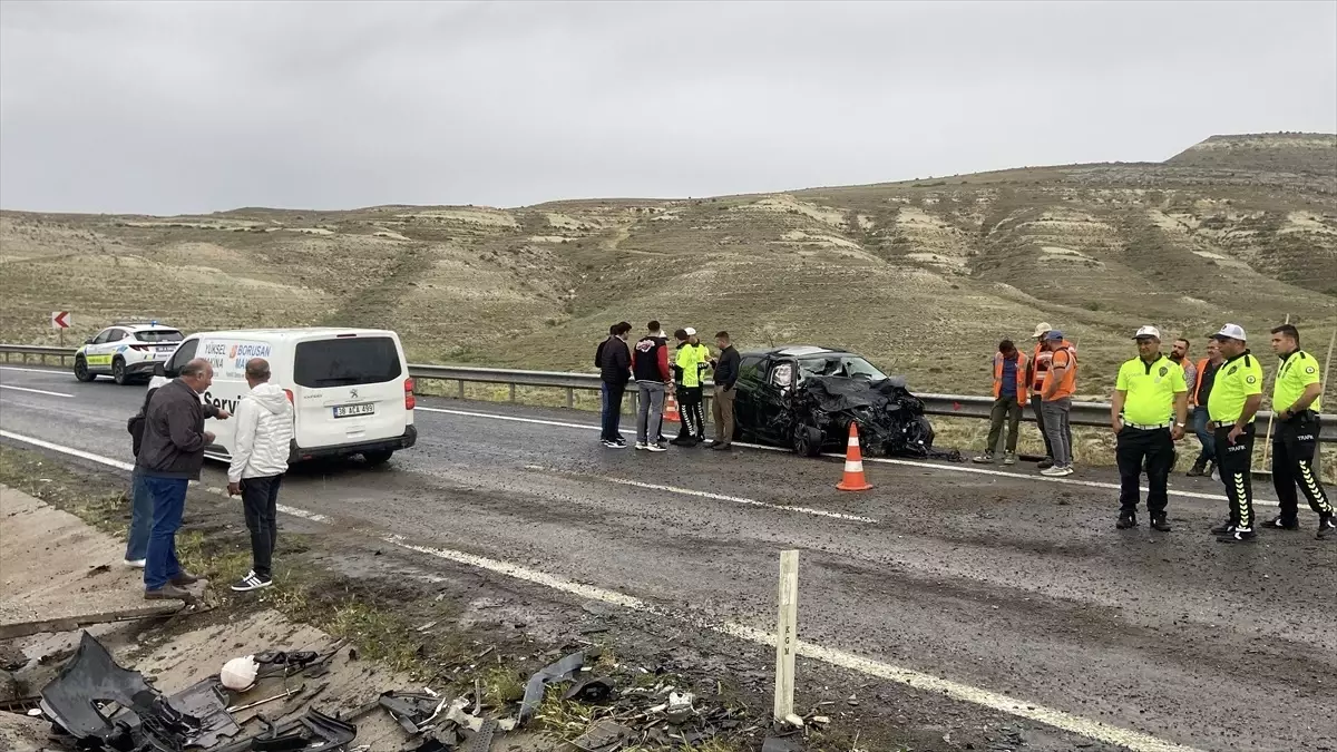 Nevşehir'de Ardışık Trafik Kazası