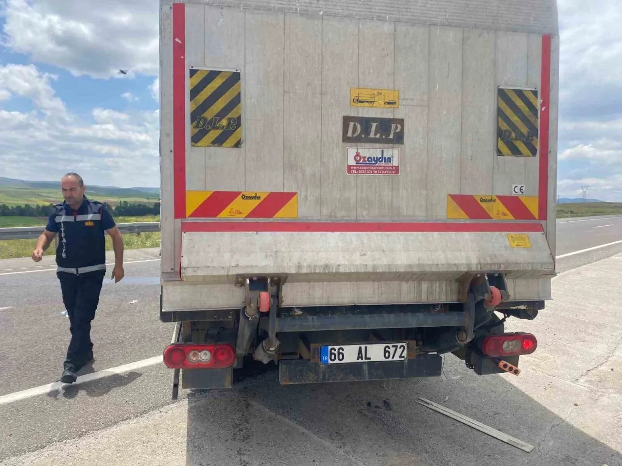 Yozgat'ta trafik kazasında bir kişi ağır yaralandı.