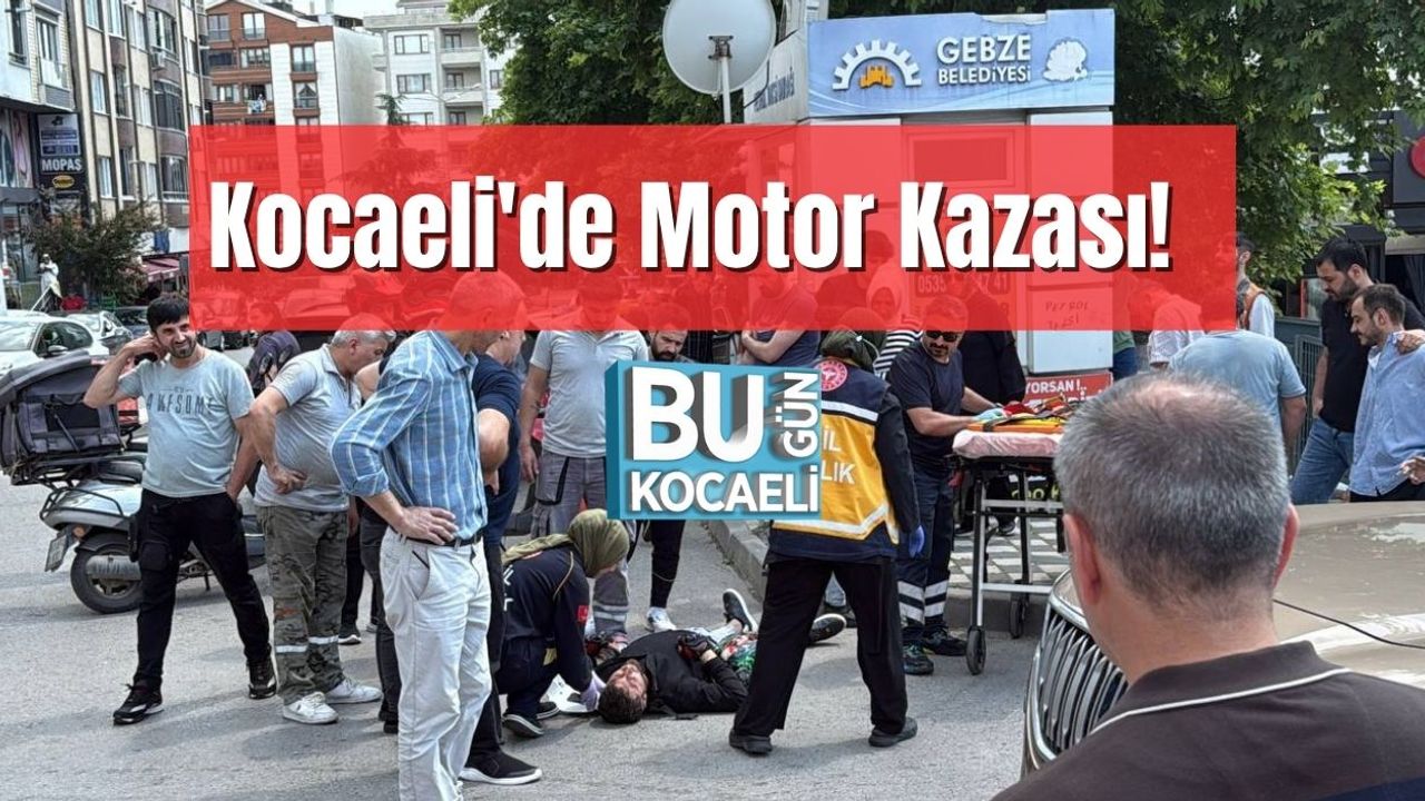 Kocaeli'de meydana gelen trafik kazasında 1 kişi yaralandı.