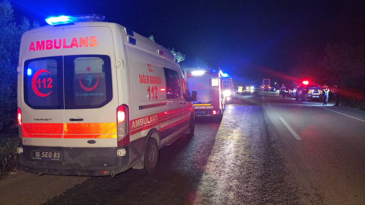 Orhangazi'de trafik kazasında bir kişi hayatını kaybetti.