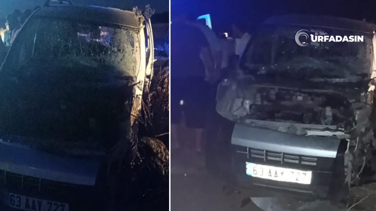 Halfeti'de Trafik Kazasında Baba ve 3 Çocuk Yaralandı