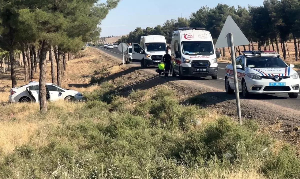 Ceylanpınar'da Trafik Kazasında 4 Kişi Yaralandı.