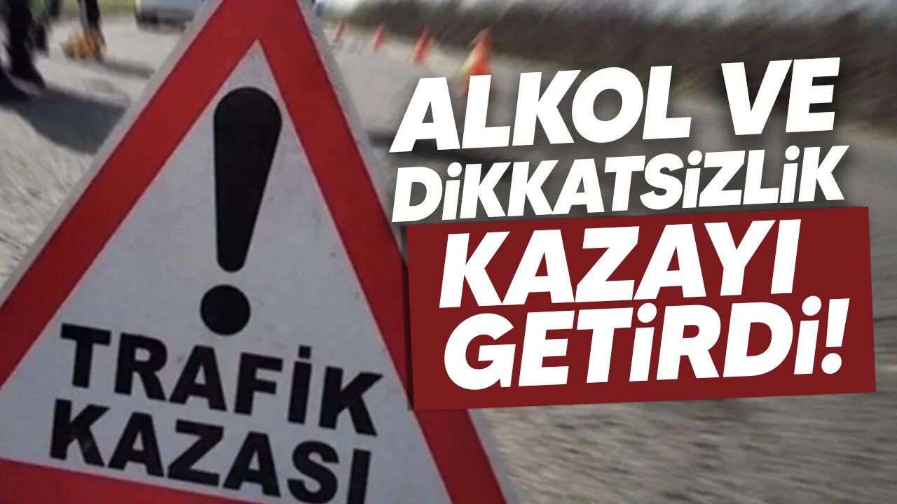 Lefkoşa-Güzelyurt karayolunda kaza meydana geldi!