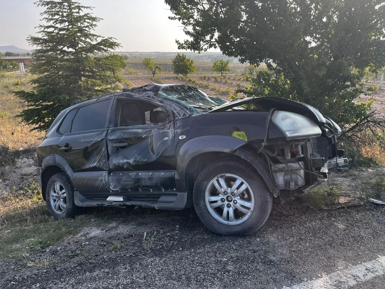 Nevşehir'de meydana gelen trafik kazasında bir kişi yaralandı.
