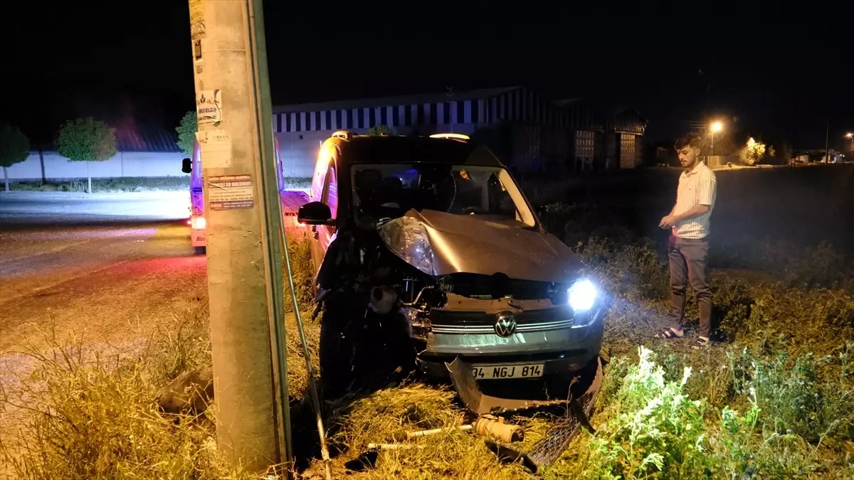 Karapınar'da Kaza Sonucu 5 Kişi Yaralandı