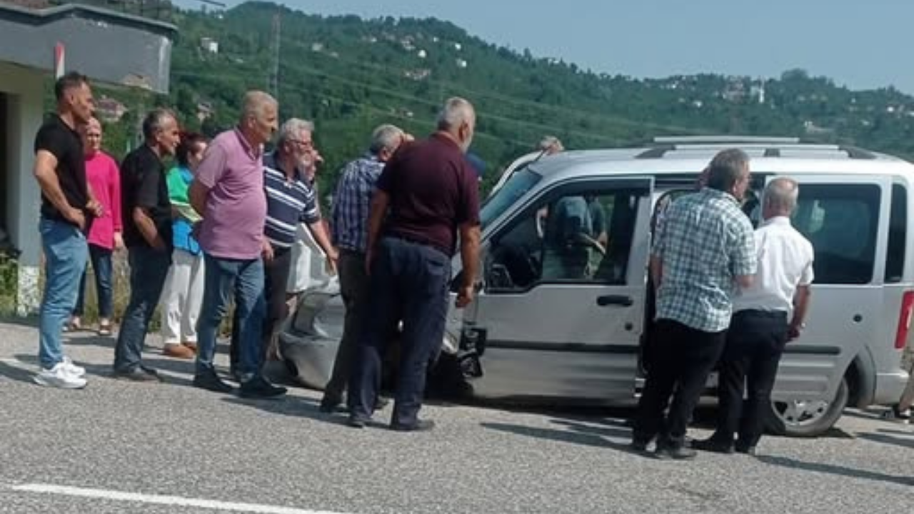 Trafik Kaza Sonucu Ordu Çelebioğlu'nda Meydana Geldi.