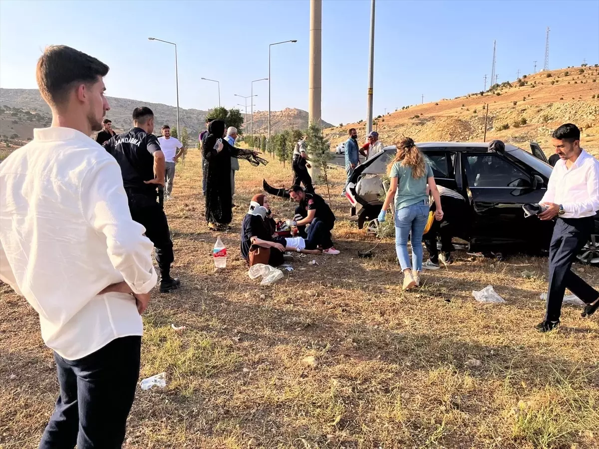 Mardin’de Trafik Kazasında 9 Kişi Yaralandı
