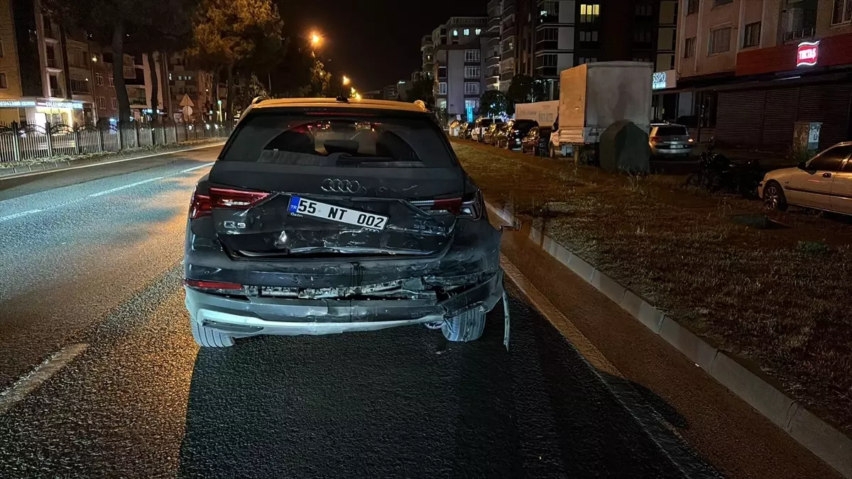 Samsun'da Kaza: 5 Kişi Yaralı