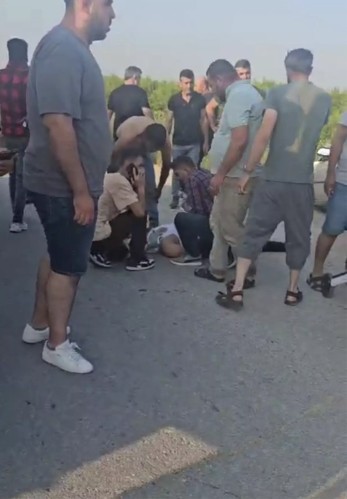 Tarsus'ta trafik kazasında 7 kişi yaralandı.