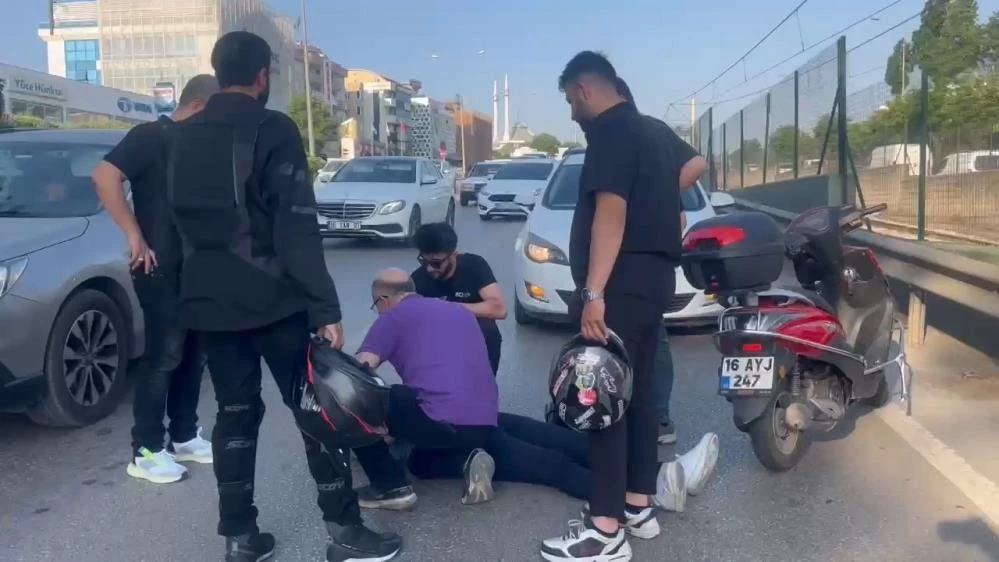 Bursa'da kaza: 1 kişi yaralandı!