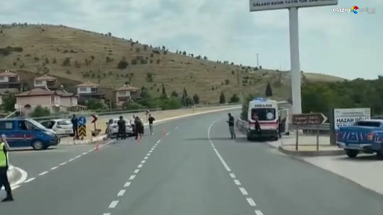 Elazığ'da Kaza: İki Araç Çarpıştı, 3 Kişi Yaralandı!
