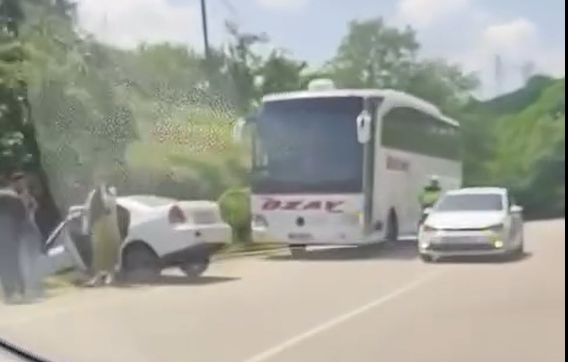 Fatsa-Kumru Yolunda Maddi Zararlı Trafik Olayı