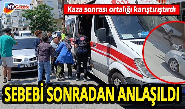 Manavgat'ta trafik kazasında şaşırtan durum! Ambulansa binmemekte direndi ve sebebi anlaşıldı.