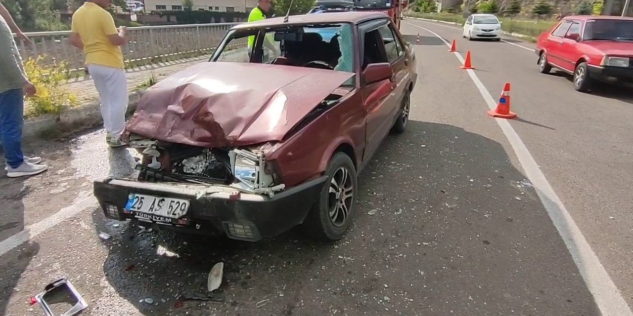Tortum’da kaza oldu