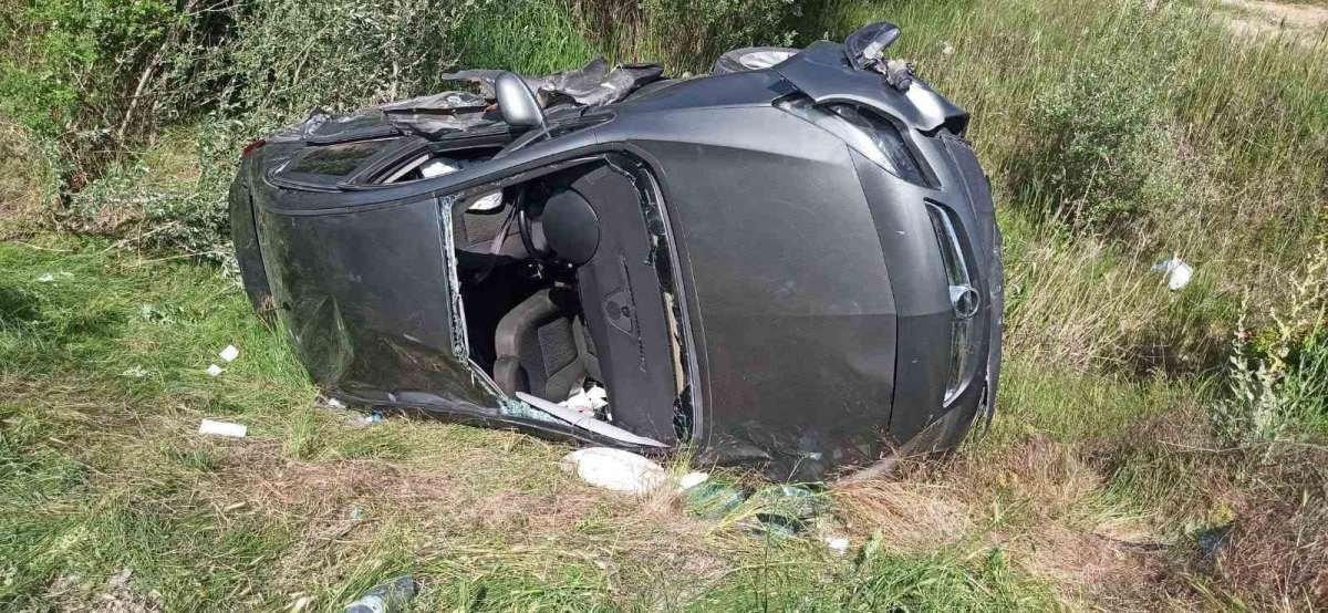 Yozgat'ta trafik kazasında 3 kişi yaralandı.