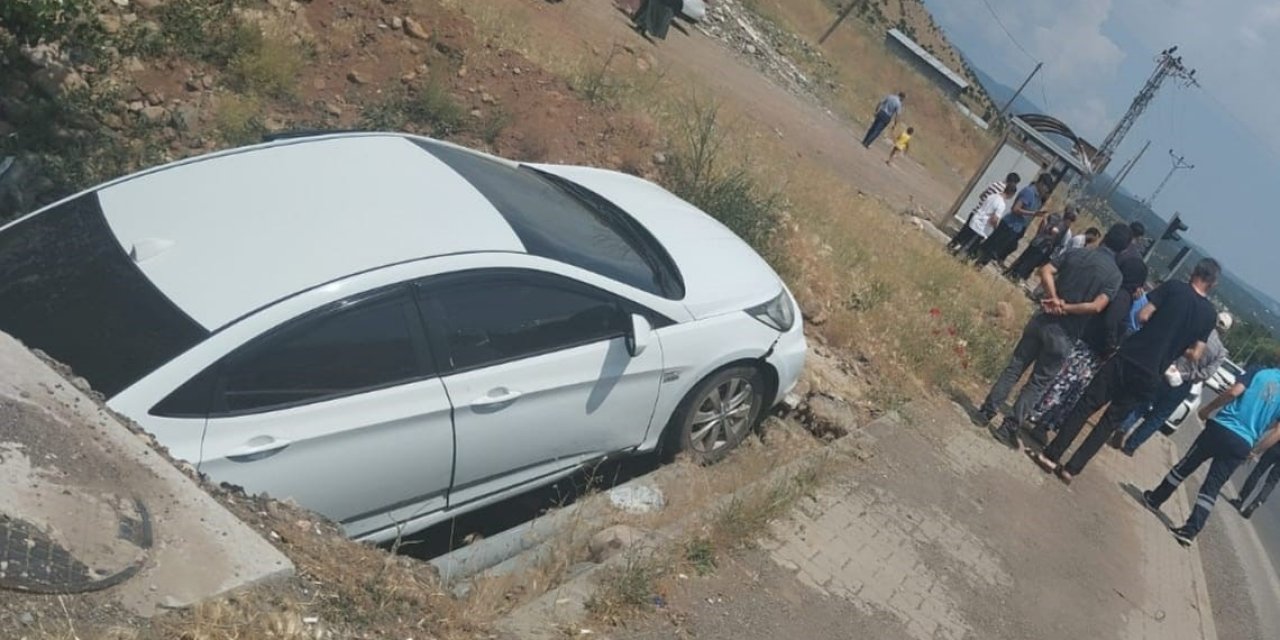Bingöl’de trafik kazası sonucu 1 kişi yaralandı.