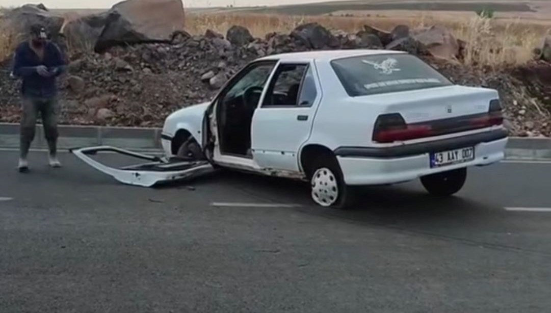 Şanlıurfa'da kaza: 1 kişi yaralandı.
