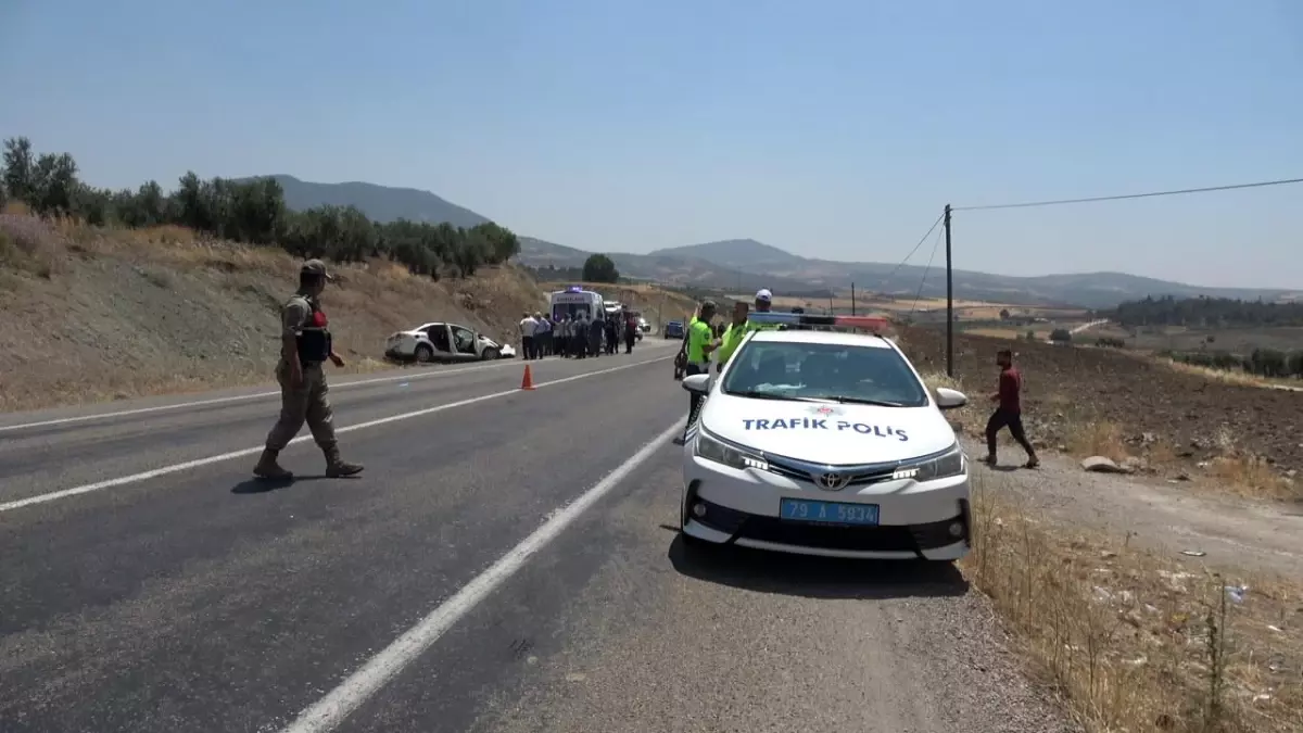 Kilis'te trafik kazasında 8 kişi yaralandı.