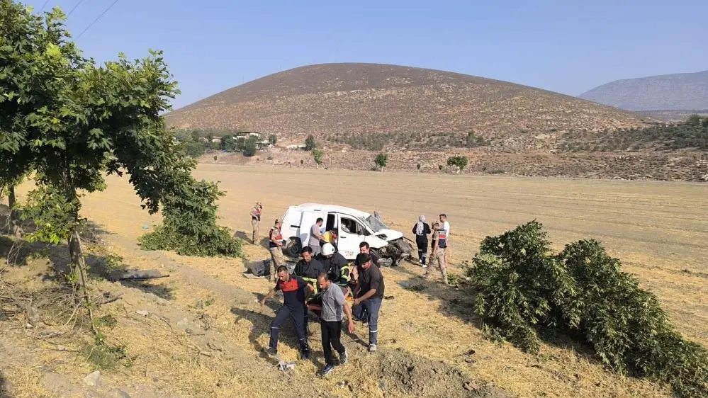 Kırıkhan'da ciddi bir trafik kazası oldu.