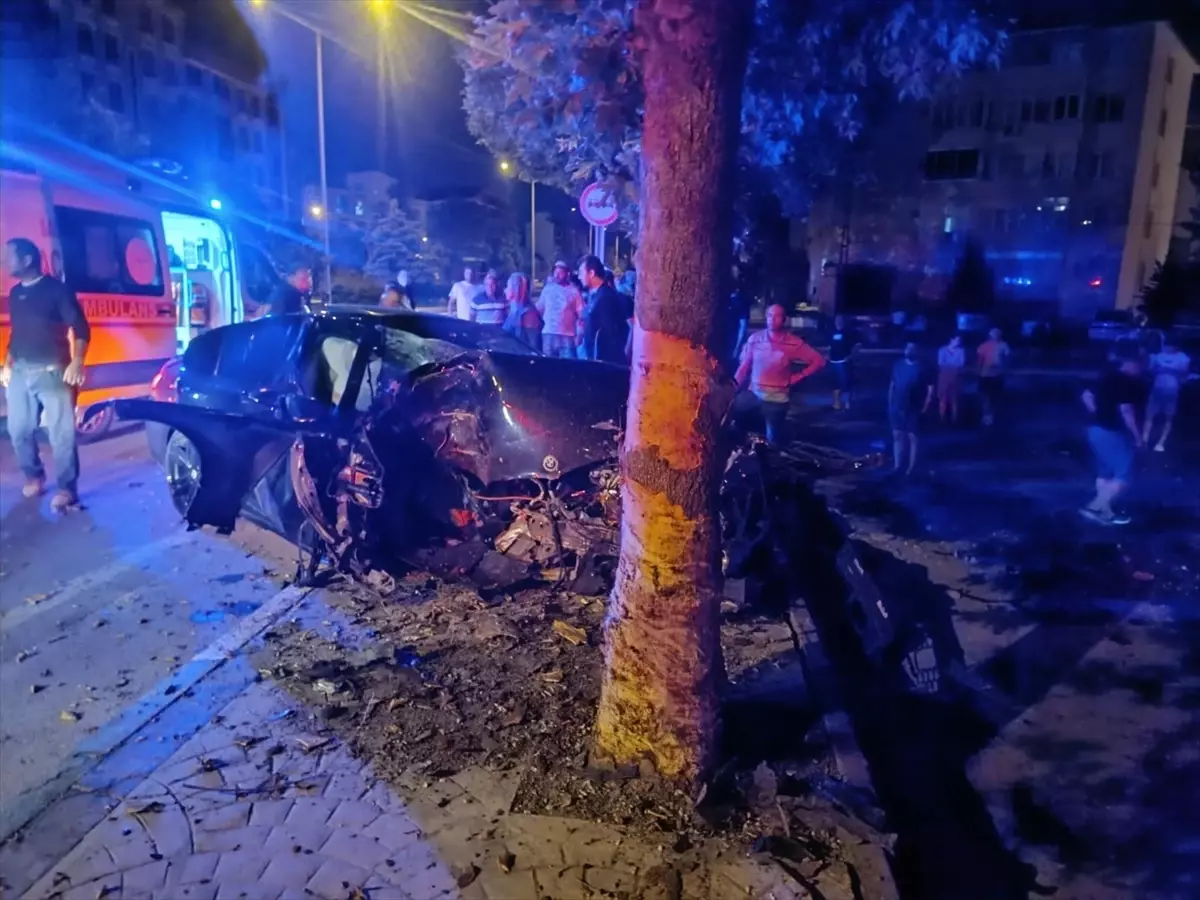 Kırklareli'nde Kaza: 1 Ölü, 1 Yaralı