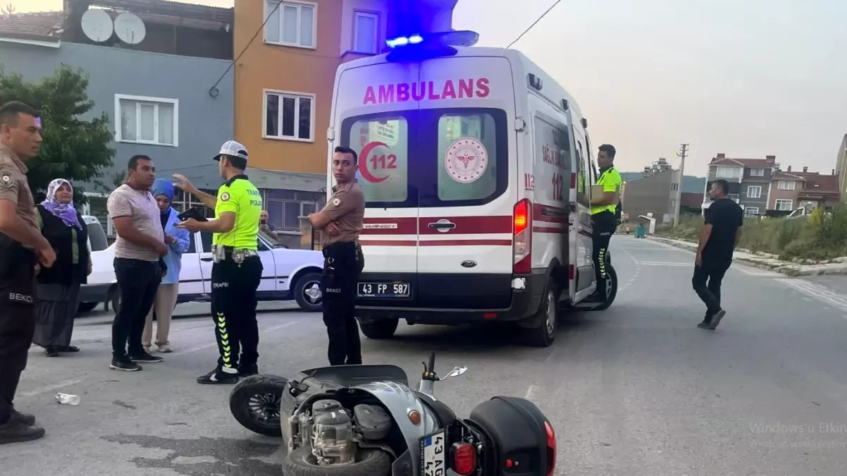 Tavşanlı bölgesinde Motorsiklet Kaza Geçirdi: Bir Kişi Yaralandı