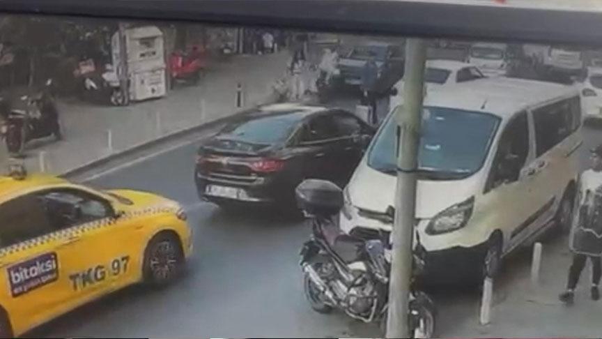 Kağıthane'de korkunç kaza: 4 aracı durdurma yerine hızlandı.