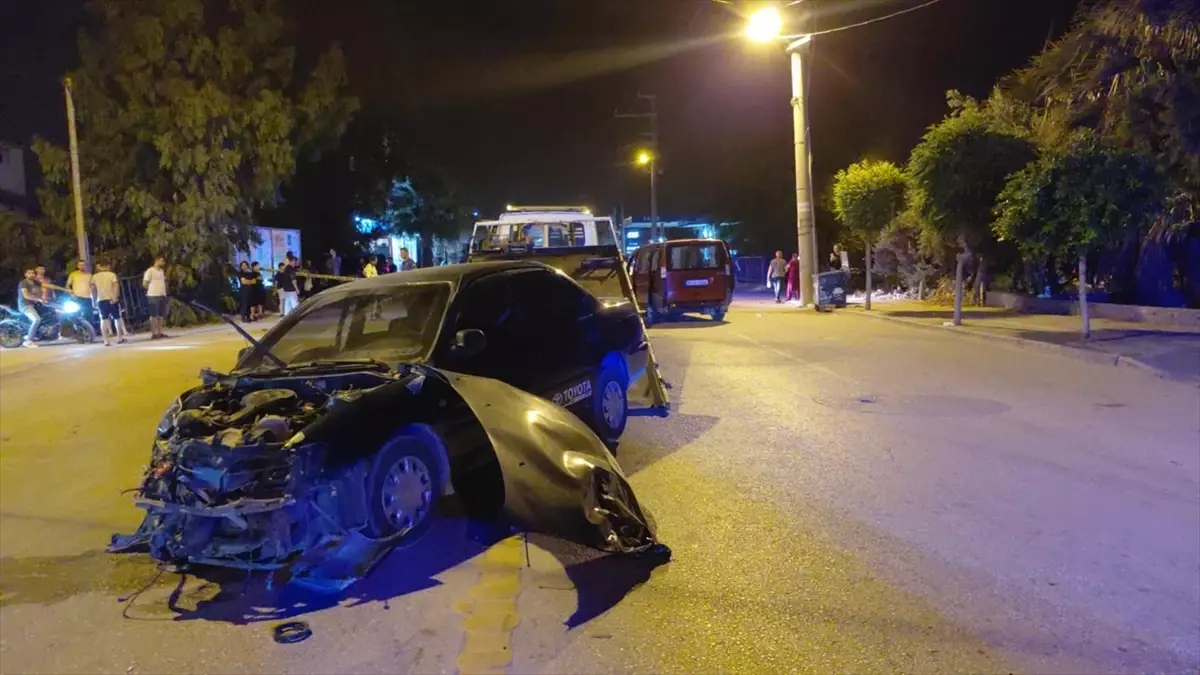 Samandağ'da trafik kazasında 6 kişi yaralandı.