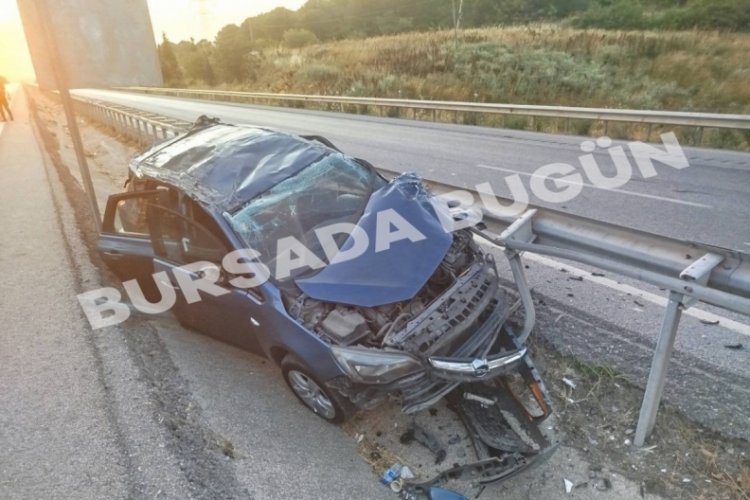 Bursa yönünde şiddetli trafik kazası!