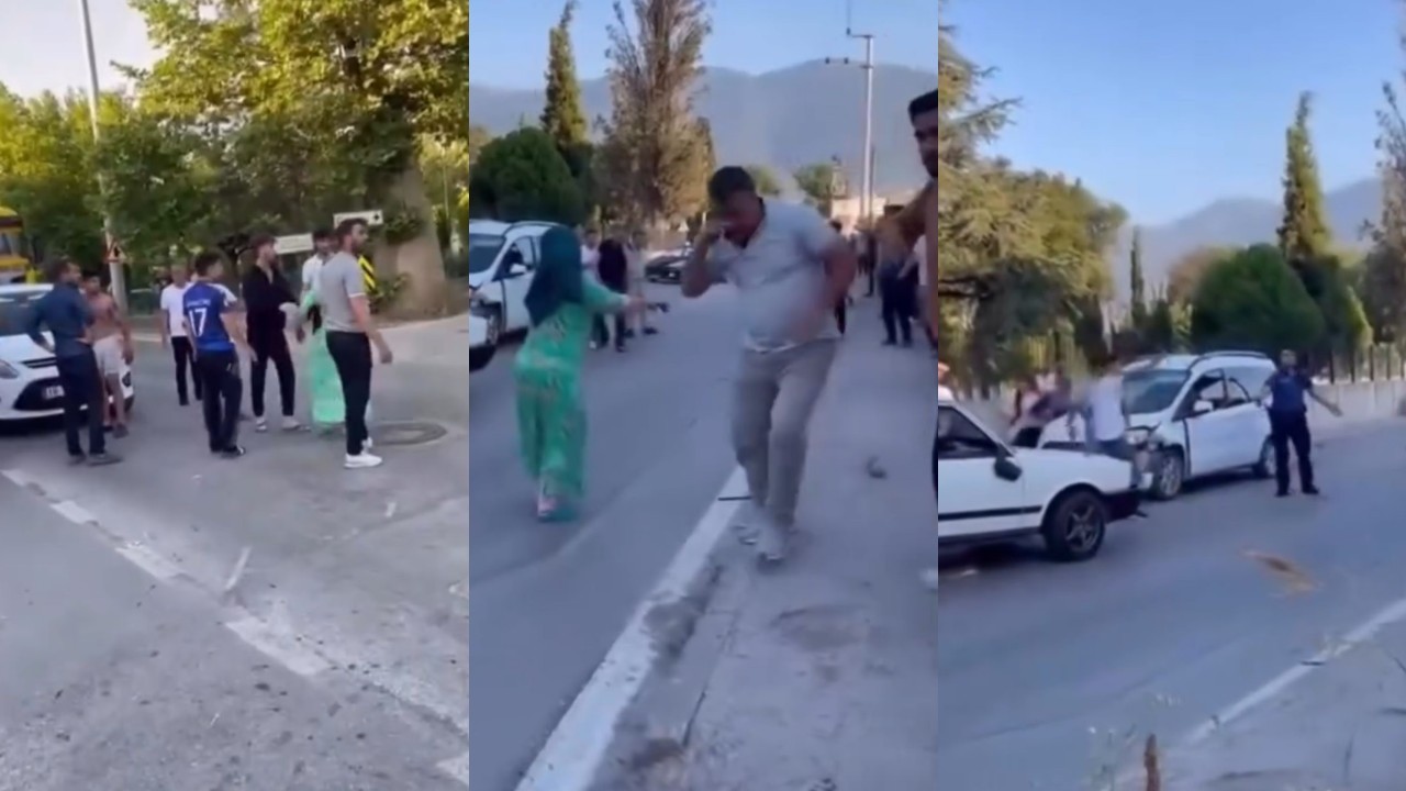 Bursa'da Dehşet Verici Kaza Sonrası Aile Üyeleri Bıçaklandı.